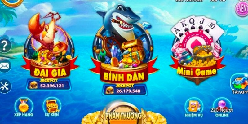 Sức hấp dẫn của game bắn cá 123B